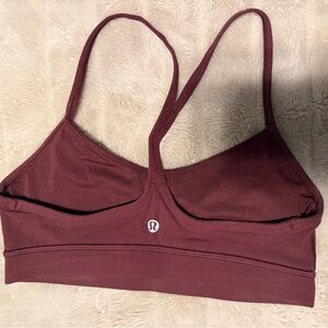 Maroon Sports Bra